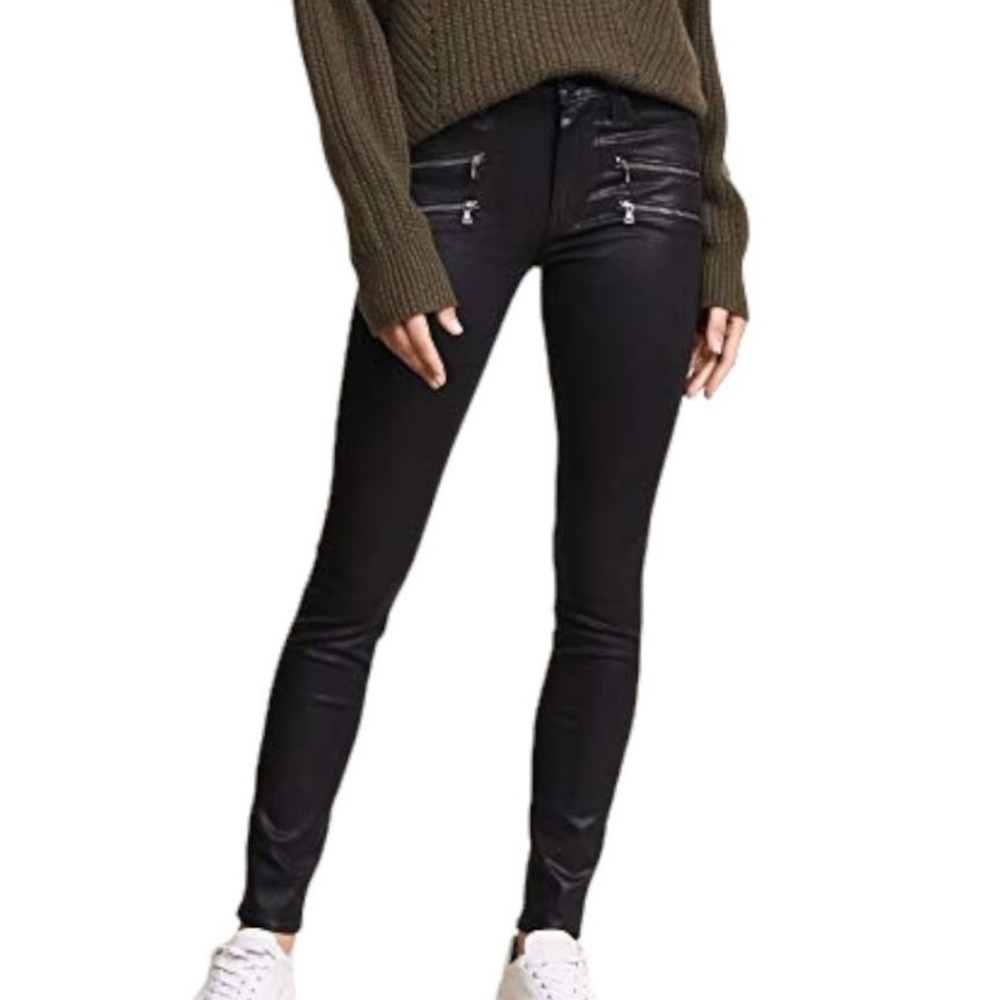 NWOT Paige Coated Black Edgemont SZ 27